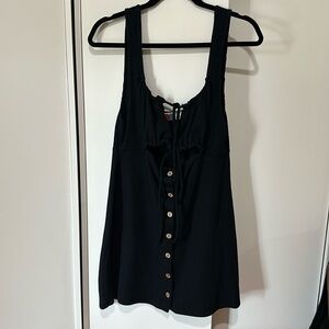 Free People Beach Black Dress - medium